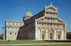 largely influenced by western and Mediterranean

each building started by a different generation

deployed in a way that brought a sense of unity to structures that were constructed

essentially 3 separate churches within

the façade is b...