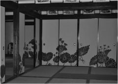 The doors shown in this room are called:

Shoji
Fusuma
Hinoki
Chigi