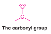 Group in which a carbon atom has a double bond to O