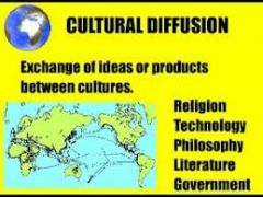 Cultural Diffusion (lesson 3)