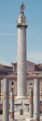 Column of Trajan, Forum of Trajan, Rome, Italy, dedicated 112 ce.
