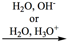 Type of reaction: Nucleophilic addition to Aldehydes and/or Ketones (Geminal diol)