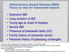 Colorectal cancer, yes