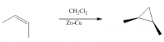 1.	 This carbine is produced from CH2Cl2 / Zn-Cu
2.	The reaction is stereospecific: