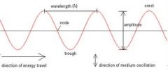 The particles of the medium vibrate in a plane that is perpendicular to the direction of propagation of the wave