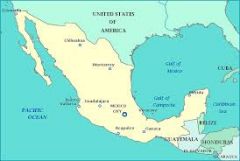 Provided French and Spainish with a route to Mexico and America