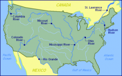 Provided the french and Spanish with an exploration route to Mexico and America