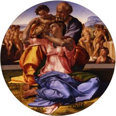 The person or group who commissions and pays for a work of art or architecture.

Example: "Doni Tondo" by Michelangelo was commissioned by the Doni family.

Until the High Renaissance, when artists set the parameters of the work, the commissio...