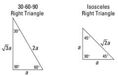 5-4-3

13-12-5

also 30-60-90 triangle