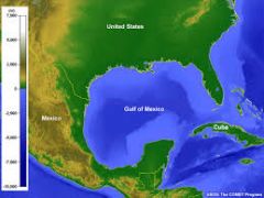 provided the French and Spanish with an exploration route to Mexico and America  