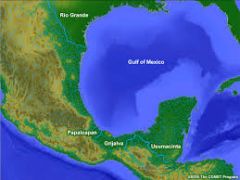 Provided the French and Spanish with an exploration route to Mexico and America