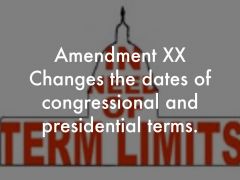 Amendment XX