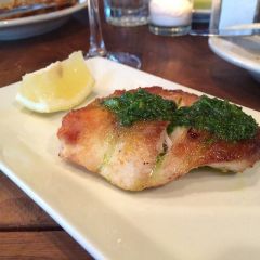 Fish with Salsa Verde