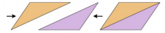 You can compose two triangles to form a parallelogram.