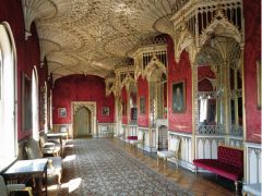 -Eclectic
Horace WALPOLE Strawberry Hill, outside London, England, 1750-1776
-Sparked Gothic Revival 
-rebuilt existing house in stages
-gloomth interior decorations to match antiques inside