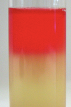 What is produced from the utilization of glucose in this methyl red?