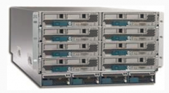 A single Unified Computing System domain can hold 15 of these pieces of hardware


 


True or False