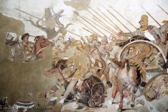Formal Analysis


40. Alexander Mosaic from the


House of Faun


Pompeii, Republican Roman 


100 B.C.E.


 


Content


-mosaic


-Great battle of Alexander the Great and Darius the III


 


Style


-tesserae→ mosaic p...