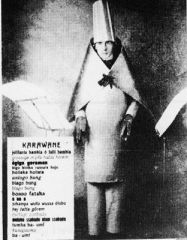 Founds club dada in berlin 1918
helped organize dada the magazine
"karawane"
disgusted by world war 1
p1037