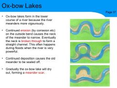 Ox-Bow Lakes
 
 