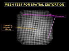 spatial distortion test