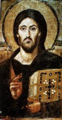 Christ, icon, c. 600 (Mt. Sinai)