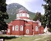 Great Lavra Monastery, Mt. Athos, founded 963 - katholikon, phiale, trapeza