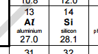 Give two reasons why the second ionisation energy of silicon is lower that the second ionisation energy of aluminium?