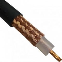 1. Single copper cable surrounded by at least 3 layer.
2. Cable television