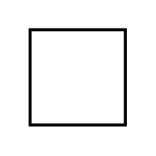 un carré
(litt. une forme carrée)