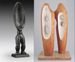 What do these two sculptures have in common?