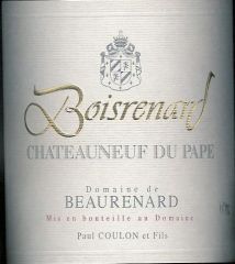 Domaine de Beaurenard
CDP
1st Vintage 1990
85% Grenache old vine 65-90 years