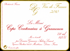 Domaine Gramenon
Côtes-du-Rhône
100% Grenache old vine 100 years