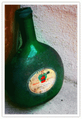 Traditionally, the wines of Franken are bottled in the squat, flask-shaped bottle