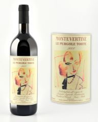 MONTEVERTINE
Radda in Chianti 
100% Sangioveto
only made in certain vintages, different lable 
first vintage 1977
