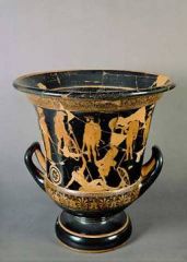 Formal Analysis: Niobides Krater, Anonymous vase painter of Classical Greece known as Niobid Painter, 460-450 BCE, --, #33