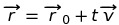 - r: The equation of the line.


- r = <x, y, z>


- r0 = <x0, y0, z0>


- v = <a, b, c>


- t = a parameter