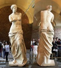 Formal Analysis: Venus de Milo, Hellenistic Greek, 150 BCE, marble