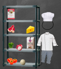 The process of taking raw data out of a database and entering it into a Data Warehouse. 

Like a chef taking food out of a pantry.