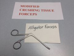 Modified Crushing Tissue Forceps