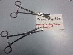 Modified Crushing Tissue Forceps