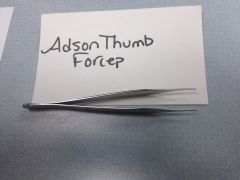 Adson Thumb Forcep
