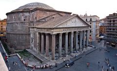 Formal Analysis: Pantheon, Imperial Roman, 118-125 CE, concrete, #46


 


Content:


-traditional Roman temple on the front


-innovative Roman structure on the back


-coiffers--inovation


-temple for all the gods


-oculus--inno...