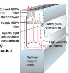 High-Efficiency Particulate Air (HEPA) filters.