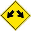 Traffic is permitted to pass on either side of an island or obstruction in the roadway