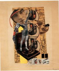 A composition made by pasting together pictures or parts of pictures, especially photographs. Also called photocollage.


i.e.) Hannah Hoch and Romare Bearden