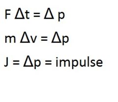 Don't confuse this J with joules, an energy unit. NC uses J to represent impulse on its reference pages.