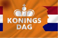 Op 27 april, voor de Koningsdag (de verjaardag van koning Willem-Alexander)