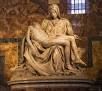 The size relationship of parts to a whole
 
Ex: Michelangelo Buonarroti. Pieta
