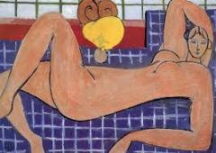 Refers to the size and shape of a two-dimensional picture plane. 
 
Ex: Henri Matisse. Large Reclining Nude